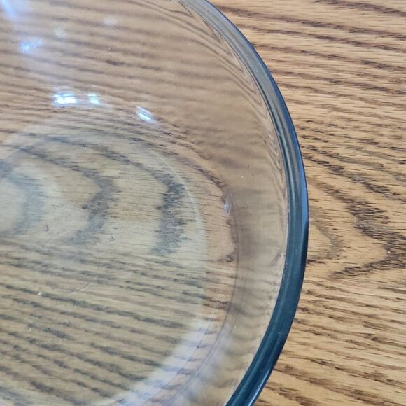 1940s Pyrex Flameware Top of Stove Ware 6.5" Blue Tint Sauce Pan 832-B No Handle - Picture 14 of 14